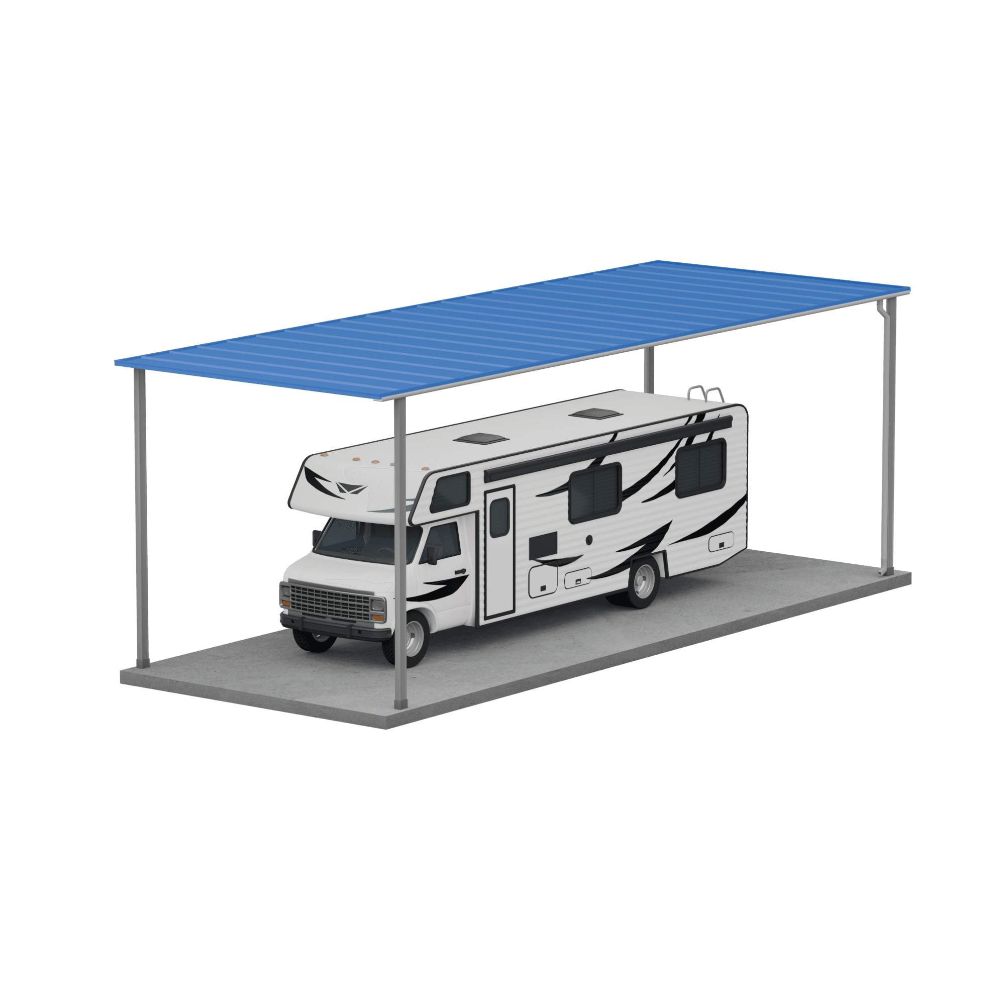 15' x 40' Covered Parking render